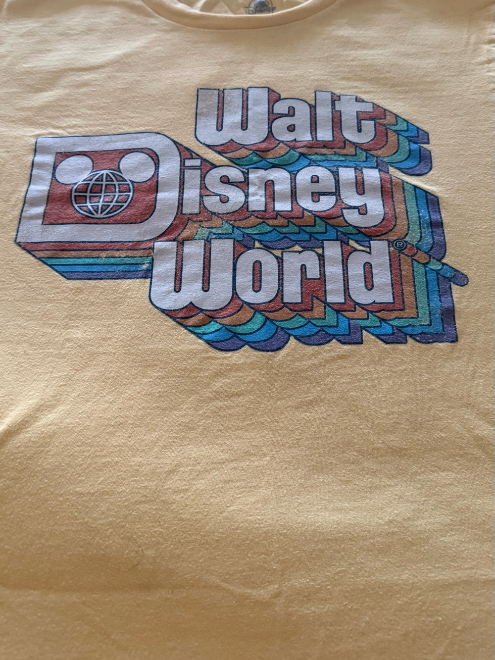 Disney Yellow Retro Walt Disney World Graphic Tee - Picture 2 of 4
